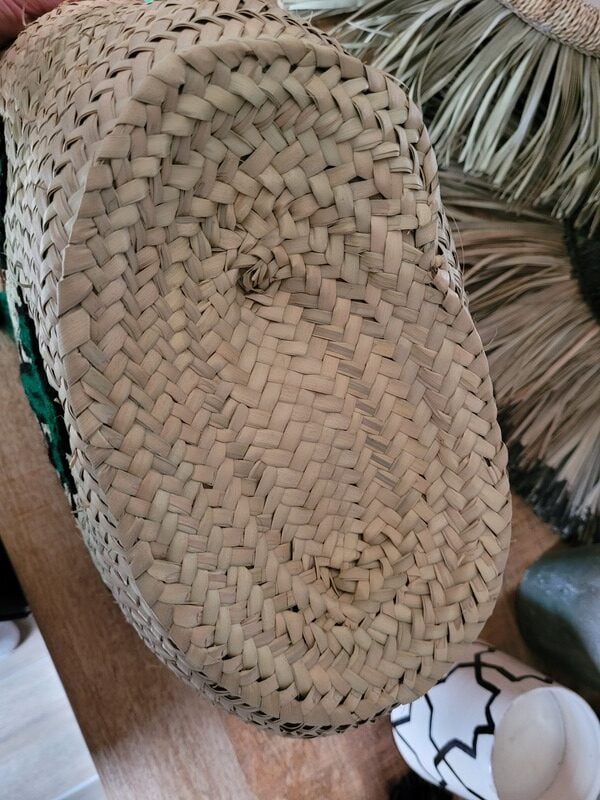 Panier CACTUS rebrodés dessous