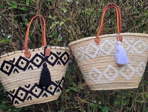Panier ALMA Blanc ou Noir