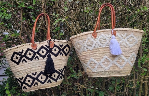 Panier ALMA Blanc ou Noir