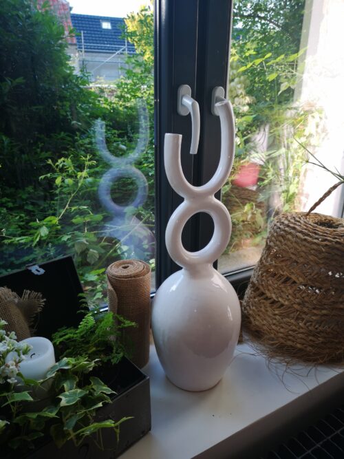 Vase MERCURE blanc