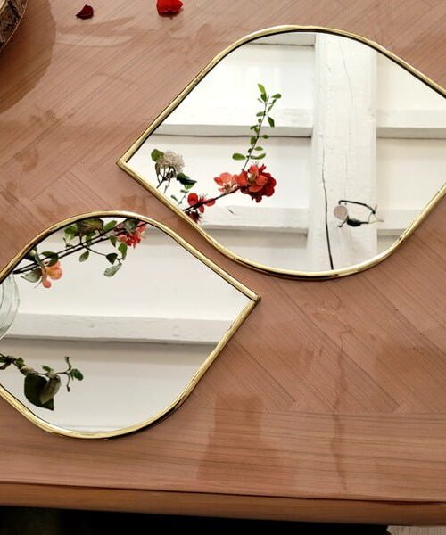 Duo miroirs BOUCHE