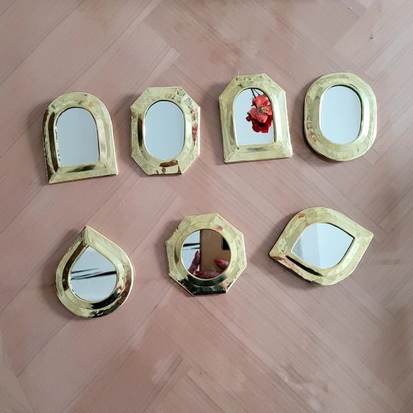 miroirs de poche bords larges